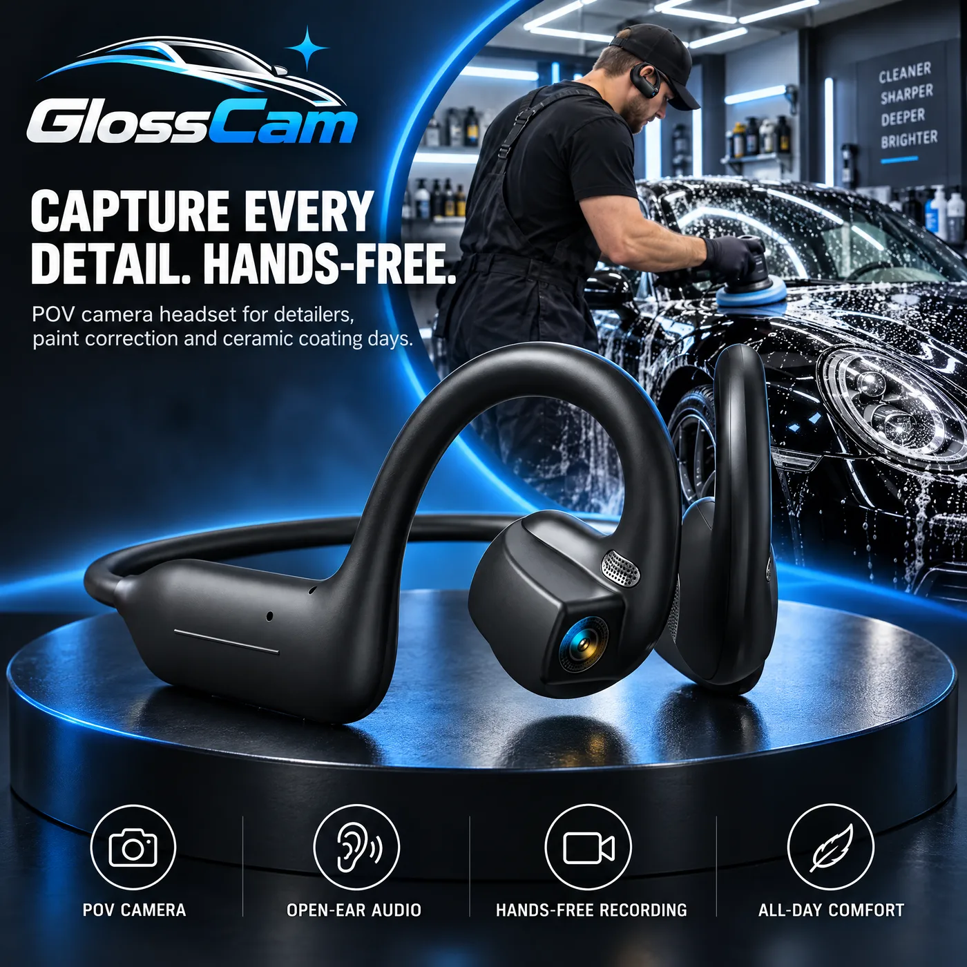 Capture every detail, hands-free